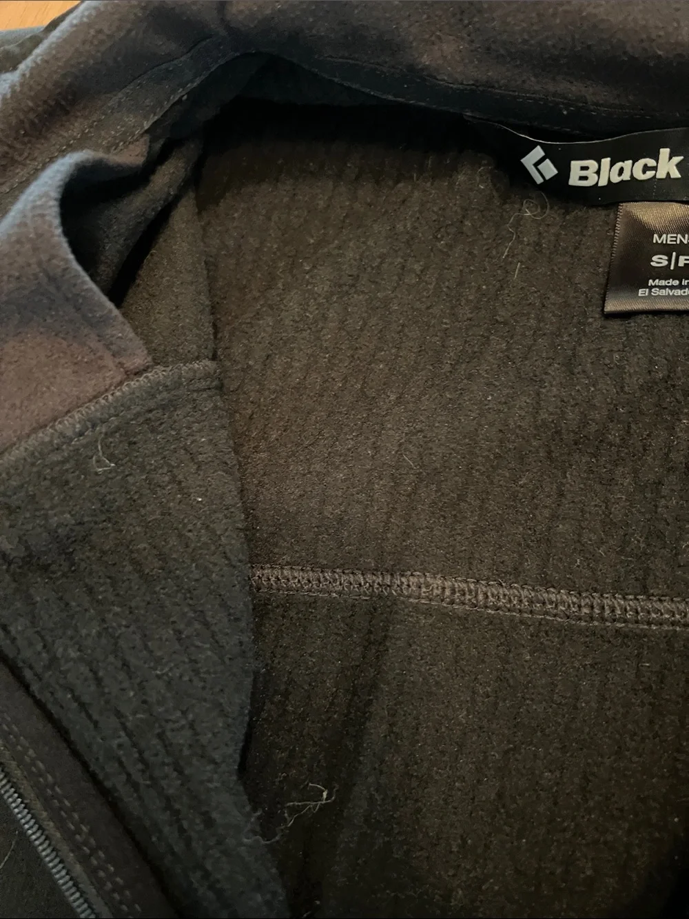 Black Diamond Full-Zip Jacket Size Small.